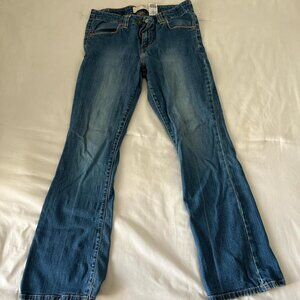 Levi's Women's Blue and Navy Jeans